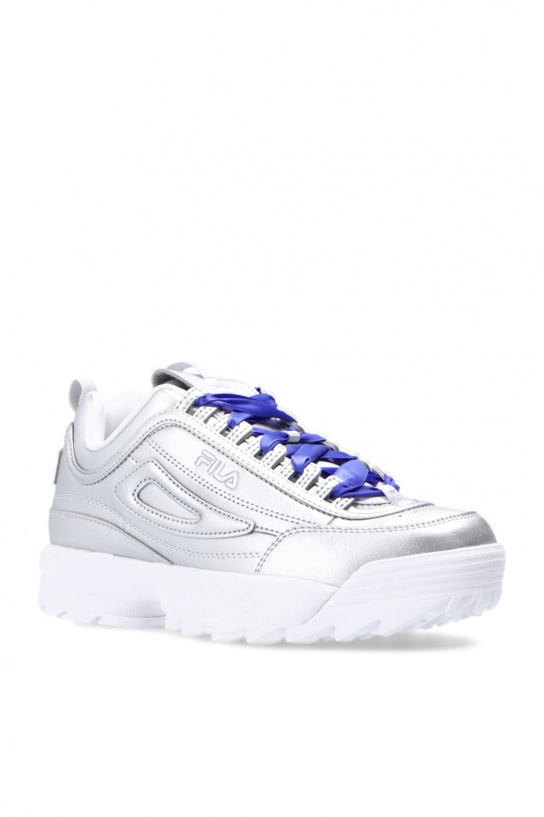 Fila on sale trainers silver